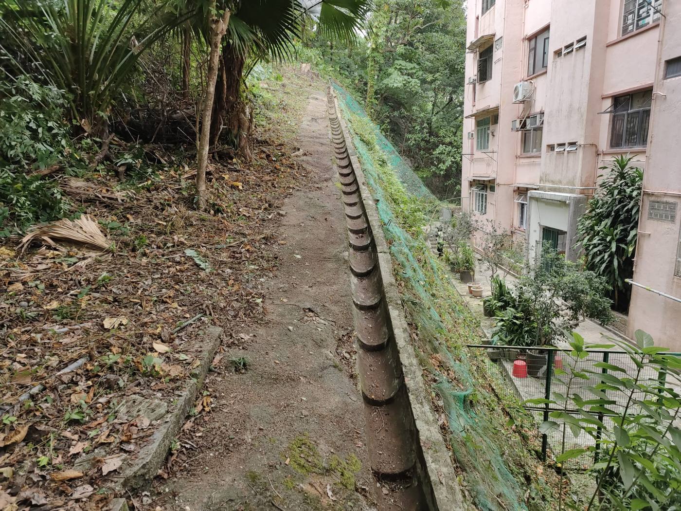 斜坡排水渠